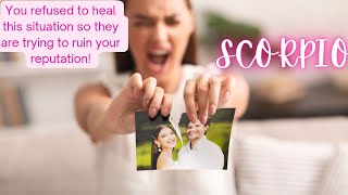 Scorpio 2024 Tarot You refused to heal this situation so they are trying to ruin your reputation [upl. by Ennaitsirk]