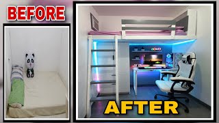 Building The PERFECT Gaming Room Setup in 9 MINUTES [upl. by Areid]