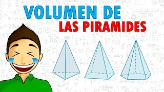 VOLUMEN DE PIRAMIDES  partes de las piramides [upl. by Ettenauq]