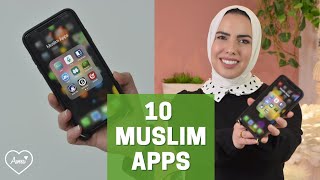 10 MUSLIM APPS to download now [upl. by Anilorac]