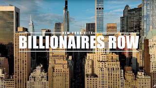 Drone Billionaires Row NYC [upl. by Etteraj579]