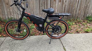 3000w diy ebike review 72v its fast [upl. by Atidnan]