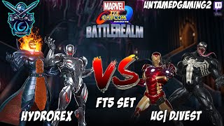 MVCI BattleRealm  Hydrorex VS UG DJVest FT5 Set [upl. by Hughes549]