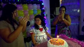 Cantando parabéns no meu aniversario de 5 anos happy birthday [upl. by Daria28]