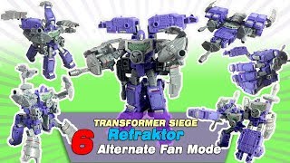 Transformer Siege Refraktor 6 Alternate Fanmode Review [upl. by Sandry]