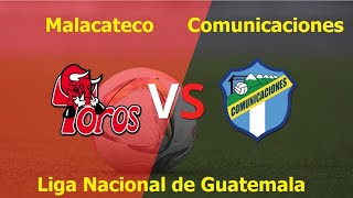 Malacateco vs Comunicaciones I Liga Nacional de Guatemala [upl. by Enenstein]