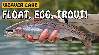 Float Fishing with Pautzke Bait Eggs for Rainbow Trout  Fishing with Rod [upl. by Gokey255]