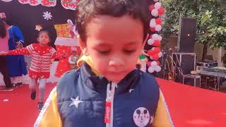 Christmas party in Delhi school [upl. by Nylyaj]