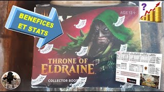 Rentabilité de lachat de 12 boosters Collectors Throne of Eldrainemtg [upl. by Cynar]