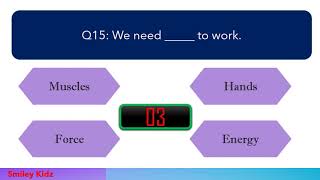 Force work and energy  quiz on force work and energy [upl. by Nollek548]