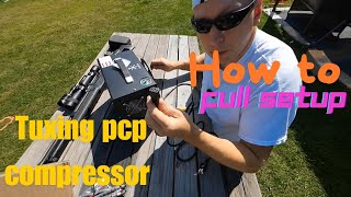 Best budget pcp compressor full setup airgun pellets pcp compressor [upl. by Gellman856]