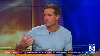 Walker Hayes On Inspiration for New Single quotYou Broke Up with Mequot and Plays it Live On Set [upl. by Shipp]