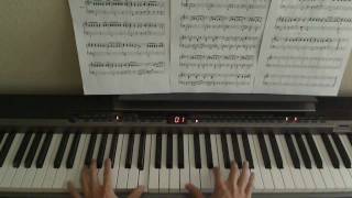 Lady Gaga  Paparazzi Acoustic Piano Tutorial [upl. by Adnolat]