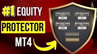 Equity Protector MT4  1 Equity Protector EA [upl. by Ykcaj]