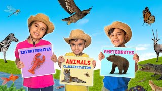 Educational Animals For Kids Animals Classification Learn Animal Groups with Atrin Soren amp Nikan [upl. by Vivica210]