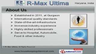 Housekeeping Products amp Cleaning Chemicals by R Max Ultima Gurgaon [upl. by Nahgen181]