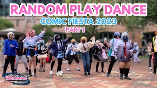 PROJECT SEKAI Random Play Dance  Comic Fiesta 2023 Part 1 [upl. by Dace]