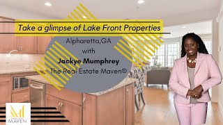 Lake Windward Community in Alpharetta Georgia Lake Front Properties [upl. by Aisayn]