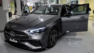 2022 MercedesBenz Clase C AMG  Berlina de Referencia  Walkaround  360º  LineCars [upl. by Nnahs]