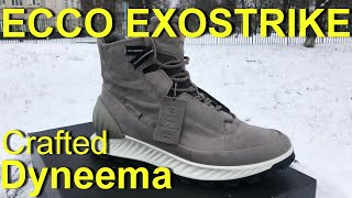 Super boot ECCO EXOSTRIKE DYNEEMA Crafted leather  Обзор и первые впечатления [upl. by Margareta]