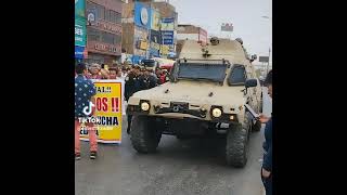 Contundente paro nacional protestas en todo Perú contra el amedrentamiento y políticas23 Oct 2024 [upl. by Skyler172]