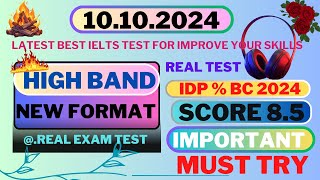 Achieve Band 9 ELTS Listening Practice Test for 2024 with Answers Actual IDP amp BC Test 10102024 [upl. by Notwal245]