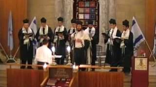 Samuel Malavskys Shalom Aleichem Performed by Cantor Yakov Rosenfeld 2007 [upl. by Steffen]