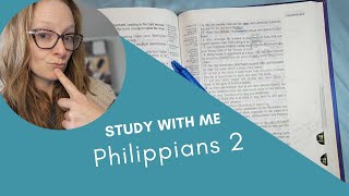 PHILIPPIANS 2  Bible Study With Me  Free Printable Study Guide [upl. by Anirba74]