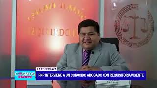 La Esperanza PNP interviene a un conocido abogado con requisitoria vigente [upl. by Nosned]