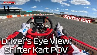 SHIFTER KART RACING DRIVER POV  Orlando Kart Center [upl. by Lemrahs]