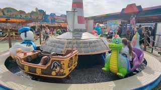 Lighthouse Boats Ride At Brean Theme Park [upl. by Tlevesor]