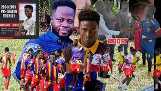 HEARTS OF OAK🌈NEWS IN THE WEEKBIG BOOST KWABENA BOATENG JOINS TEAM LEAVES SATURDAY MORNING🌈🌈 [upl. by Krug]