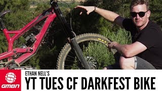 Ethan Nell’s YT Tues CF DarkFEST Bike  GMBN Pro Bikes [upl. by Sungam]