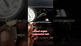 Diesel engines compression test [upl. by Amsirhc]