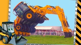 Dancing Diggers Video For Children  JCB Diggers [upl. by Odlopoel555]