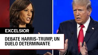 Harris y Trump se miden en un debate presidencial con mucha expectación [upl. by Malan]