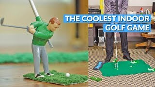 Mini Golfing Man Indoor Golf Game [upl. by Iah856]