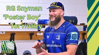 RG Snyman the ‘poster boy’ for a LeinsterMunster rivalry back up and running  The Left Wing [upl. by Teillo610]