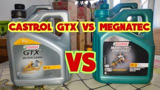 castrol gtx vs magnatec ♥️full detail video 🥳 caroil castrol bestoil [upl. by Anide363]