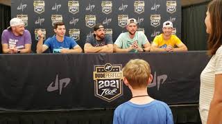 I met Dude Perfect Dude Perfect Tour 2021 [upl. by Kahler]