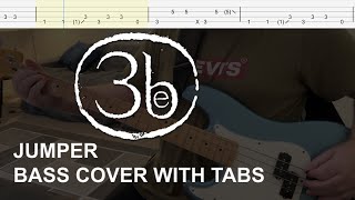 Third Eye Blind  Jumper Bass Cover with Tabs [upl. by Ymia]