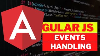 Angular JS Event Handling  ngclickngmousemove events  how to handle event in angular js HINDI [upl. by Atillertse670]