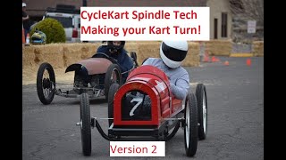 Cyclekart Spindles from Scratch Version 2 [upl. by Llywellyn]