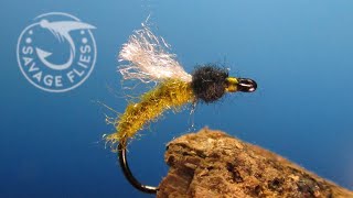 Fly Tying the QT Caddis Simple Caddis Nymph Pattern [upl. by Feetal589]