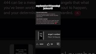 Why You Keep Seeing 444 ANGEL NUMBER 444 MEANING [upl. by Aehsal261]