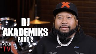 DJ Akademiks on Mike Tyson Kissing Man Before Paul Fight He Gets Like Diddy During War Part 2 [upl. by Fifine]