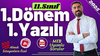 11SINIF 1DÖNEM 1YAZILI SORULARI Yeni Nesil Sorular 💯 11 Edebiyat Sınava Hazırlık Çalışması [upl. by Harcourt125]