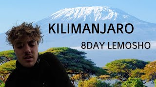 CLIMBING KILIMANJARO  8 DAY LEMOSHO ROUTE [upl. by Krm]