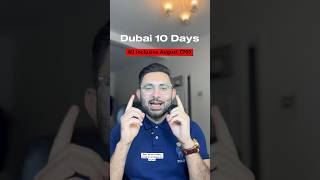 Best cheap family holiday package for Dubai 10 nights in August 2024 summer school holidays dubai [upl. by Miner]