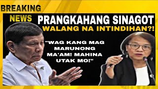 FRANCE CASTRO NAGALIT MATAPOS PAGTAWANAN SA KONGRESORODRIGO DUTERTE BINÛTÀTÀ  PINÀHIYÀ SI CASTRO [upl. by Nerty]